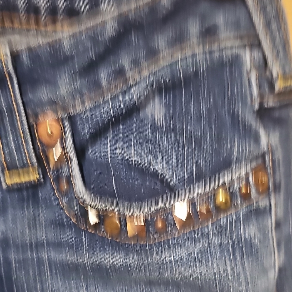 True Religion Blue Straight Leg Jeans Classic Style BILLY - Picture 7 of 9
